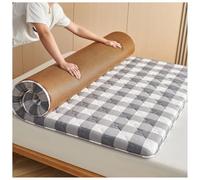 Colchón de suelo japonés, colchón de futón plegable, cama enrollable, tapete de tatami grueso para dormir, para camping, habitación de invitados, dormitorio