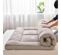Colchón de suelo japonés, colchoneta portátil plegable para dormir, cama de masaje tailandesa doble individual, colchoneta para el suelo, cama para invitados, dormitorios, camping, sofás y tumbona