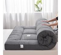 Colchón de suelo japonés, colchoneta portátil plegable para dormir, cama de masaje tailandesa doble individual, colchoneta para el suelo, cama para invitados, dormitorios, camping, sofás y tumbona