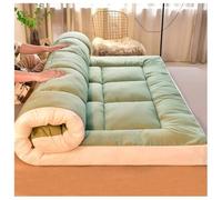 Colchón de Suelo Japonés Futón Extra Grueso Colchón de Suelo Colchón Futón Cama de Suelo Plegable Colchón de Camping Colchoneta Futón Colchoneta Tradicional for Dormir Colchón Extra Grueso(Green,90x20