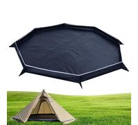 Colchón de Tienda para Acampar, Huella de Tienda, Tapete Protector de Piso Octogonal para de campaña, Estera Protectora para el Suelo de la, Estera Ligera para el Suelo, Resistente al AG