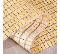 Colchón de verano de bambú transpirable, plegable y cómodo para climas cálidos, 70 x 140 cm y 120 x 200 cm, tamaños perfectos para dormir en verano, almohadilla de cama refrescante