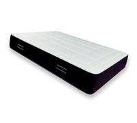 Colchón Ecológico ViscoSoja Vital Green 135x190 - Altura 29 cm - Muelles Ensacados 7 Zonas - Tejido Reciclado Saniguard - Transpirable - Antiácaros - En Caja - Sostenible - Hecho en España