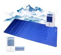 Colchón eléctrico refrigerado por agua, 1,6 x 0,7/1,4 m, sistema de refrigeración de cama refrigerada semiconductor de doble núcleo, almohadillas de hielo para dormir y alfombrilla de cama en verano