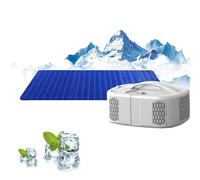 Colchón eléctrico refrigerado por agua, sistema de refrigeración de cama con semiconductores de doble núcleo de 90 W, colchón con aire acondicionado, rango de temperatura de 15 a 45 °C(160*70cm)