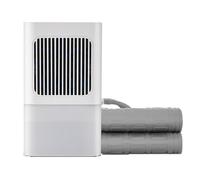Colchón eléctrico refrigerado por agua, sistema de refrigeración de cama con tanque de agua de 2 litros, 3 niveles de refrigeración y control remoto para personas que duermen con calor y sudores