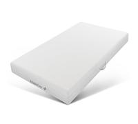 Colchón ergonómico de espuma fría de 7 zonas: 20 cm de alto, nivel de confort H2/H3, funda lavable, cremallera perimetral y cómodas asas, ideal para un descanso óptimo.,90 * 200cm