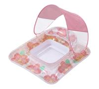 Colchón Flotante Hinchable para Adultos, Reposera de Piscina con Forma de Sirena y Hamaca, Anilla de Natación de PVC con Purpurina para Piscinas, Lagos, Celebraciones en Jardín, Tomar el