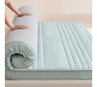 Colchón futón, colchón plegable portátil de estilo japonés, tapete grueso antideslizante de tatami, transpirable para el hogar y el dormitorio