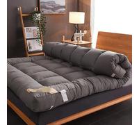 Colchón Futón De Suelo, Tatami Japonés Enrollable, Colchón Transpirable Y Portátil para Dormir, para Dormitorio En Casa, Tamaño Individual, Matrimonial, Queen Y King.
