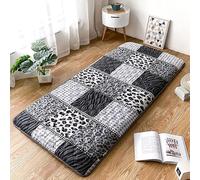Colchón futón de tamaño completo, colchón individual doble, colchoneta para acampar, colchoneta portátil para dormir en dormitorios de estudiantes, colchoneta para yoga, colchoneta para dormir para in