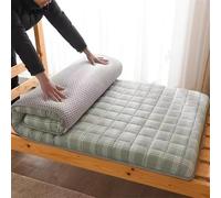 Colchón futón japonés, colchoneta Plegable para Dormitorio de Estudiantes, colchoneta para Invitados de Varios tamaños, colchoneta portátil para Acampar, colchón tamaño Queen