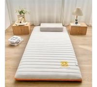 Colchón Futón Japonés Plegable, Enrollable, Tamaño Individual, Matrimonial, Queen O King, Almohadillas para Dormir En El Suelo, Antideslizante Y Transpirable, Ideal para Dormitorios De Estudiantes