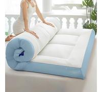 Colchón futón para camping y uso doméstico, colchón portátil enrollable para fiestas de pijamas y relajación
