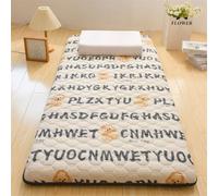 Colchón futón plegable de 120 x 200 cm, enrollable y antideslizante, transpirable, para uso doble e individual, ideal para habitaciones de invitados y espacios compactos (opción de 90 x 200 cm)