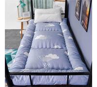 Colchón Futon Tatami Japonés Impreso 6cm Grueso Funda Antipolvere Extraíble Relleno Algodón Fibra Completa Transpirable Plegable Tapete-Suelo Litera Dormitorio Para Niños Niñas Adulto Estudiante