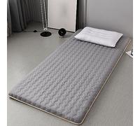 Colchón futón tradicional japonés portátil, cómodo futón de microfibra para yoga, cama de viaje transpirable para dormitorios de estudiantes y soluciones para dormir