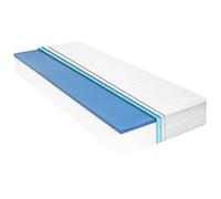 Colchón genérico de 180 x 200 cm, espuma viscoelástica Visco 18 cm, colchón extra suave con funda lavable con cremallera, comodidad uniforme y soporte para la columna vertebral