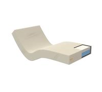 Colchón geriátrico Mousse viscoélastique 80x190, tejido sanitario impermeable