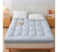 Colchón grueso japonés acolchado portátil para suelo para camping, dormitorio, viajes, uso al aire libre, solución cómoda y versátil para dormir