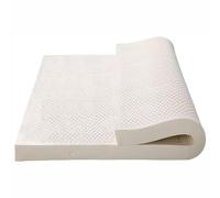 Colchón híbrido de látex natural de 2,5 cm, firmeza media, transpirable y duradero, comodidad orgánica para el hogar y el dormitorio, 150 x 210 cm, duerme mejor esta noche