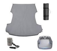 Colchón Hinchable compatible con Coche Tesla Modelo Y. Cama de Aire Inflable para Coche. Colchoneta de Viaje para Camping. Cama de Coche para Maletero, Acampada, Enrollable con Bomba de Aire.