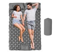 Colchón hinchable de camping, impermeable, colchón hinchable para 2 personas, ligero y compacto para senderismo, parques, senderismo, escalada