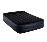 Colchón Hinchable Doble Intex Dura-Beam Plus Pillow Rest Raised, 152x203x42 Cm, Gris