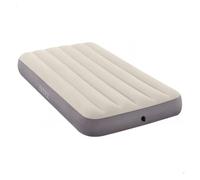 Intex 6410 Dura-Beam Standard Single High - Colchón hinchable, Tecnología Fiber-Tech, Multicolor, 99 x 191 x 25 cm