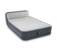Colchón hinchable INTEX Dura-Beam Ultra Plush Headboard doble con cabecero y bomba eléctrica
