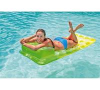 Tumbona hinchable Intex 18-Pocket Fashion Mats 58890EU Color: naranja