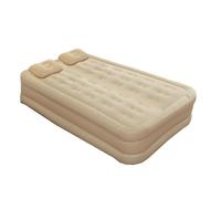 Colchón inflable automático, colchoneta inflable para acampar, cama de aire plegable, bomba integrada, tiempo de inflado rápido, 6,5 kg, para acampar y aventuras al aire libre