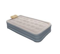 Colchón inflable automático, colchoneta inflable para acampar, cama de aire plegable, bomba integrada, tiempo de inflado rápido, 6,5 kg, para acampar y aventuras al aire libre