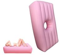 Colchón inflable BBL - Cama brasileña con diseño de agujero, PVC impermeable, bomba de aire incluida, plegable para recuperación postoperatoria y dormir