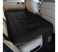 Colchón inflable para coche, cama de viaje, cama de camping gruesa para coche, colchoneta inflable para bomba de espalda, con almohadas