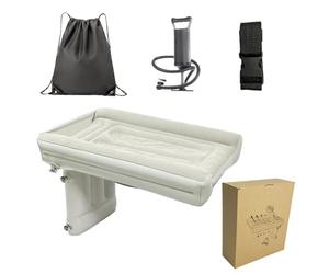 Colchón Inflable Para Coche, Portabilidad Conveniente, 80x50x42cm, Colchoneta Para Dormir Para Niños Engrosada, Colchón Inflable Para Viajes, Compatibilidad Universal Con Asientos, Para Viajes De Camp