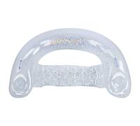 Colchón Inflable para Piscina, colchón de Aire y Agua de PVC Duradero con diseño de Lentejuelas, válvula de inflado rápido para Adultos y niños, Compacto y Plegable para el Verano. (Lentejuelas