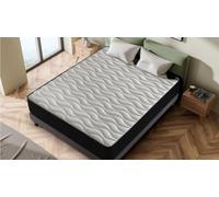 Colchón Luxury 30 cm de Grosor 150X190X30 cm, Vicoelastico con Tejido Ionizado, Mejora de Condiciones Psicológicas y Fisiologicas, Te sentiras Mejor con la Presencia de Anione.