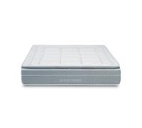 Colchón luxury topper - muelles ensacados y topper viscoelástico, 180 x 135 cm, alto 30 cm.