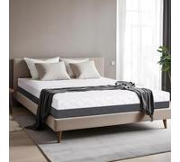 Colchón Matrimonial Queen-Size de Waterfoam 160 x 190 100% Fabricado en Italia | Soporte Ergonómico y Ortopédico | Alta Transpirabilidad, AirFoam | Desenfundable | Hipoalergénico, Antibacteriano