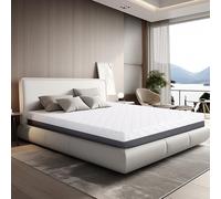 Colchón Matrimonial Queen size viscoelástico 100% fabricado en Italia |Ortopédico de firmeza media | Sistema de alivio de punto de presión | Hipoalergénico, antibacteriano y antiácaros | 150 X 190