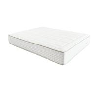 Colchón Micro Spring 135x190 - Altura 30 cm - +1400 Micromuelles Ensacados - Viscoelástica 80KG - Gel-Iolex - Box 8.0 - Firmeza Media - 7 Zonas - Antiácaros - En Caja - Hecho en España