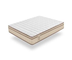 Colchón muelles ensacados hybrid marrón 27 cm - 90x190 cm - moonia
