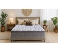 Colchón Nuage con espuma viscoelástica y muelles ensacados de Sampur: 200x200cm