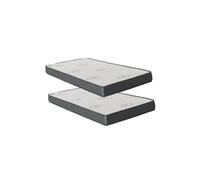 Colchón pack de 2 viscoelástico 90x195x20/90x195x15