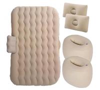 Colchón para Coche para Citroen Nemo 2008-2025 2026, Cama Inflable para Coche, Colchoneta, Comodidad, Cama Inflable Plegable del para Camping, Viajar,Beige