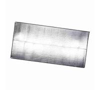 Colchón para dormir para acampar al aire doble cara, humedad de humedad, lámina de aluminio EVA, almohadilla para actividades al aire (1 x 2 m)