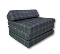 Colchón Plegable Colchón de Invitado Con Cabezal VW Gti Patrón 200x70x10cm