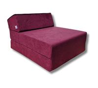 Colchón plegable de espuma cama invitados futon sillón 160 x 60 x 12cm