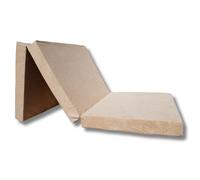 Colchón plegable de espuma cama invitados futon sillón adultos 190 x 90 x 8 cm